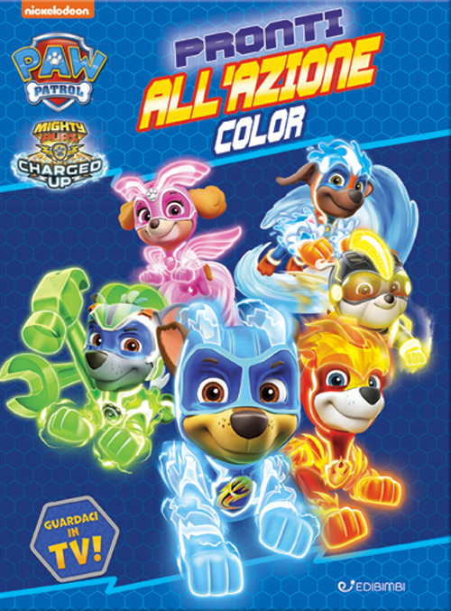 Pronti all'azione. Color. Paw Patrol