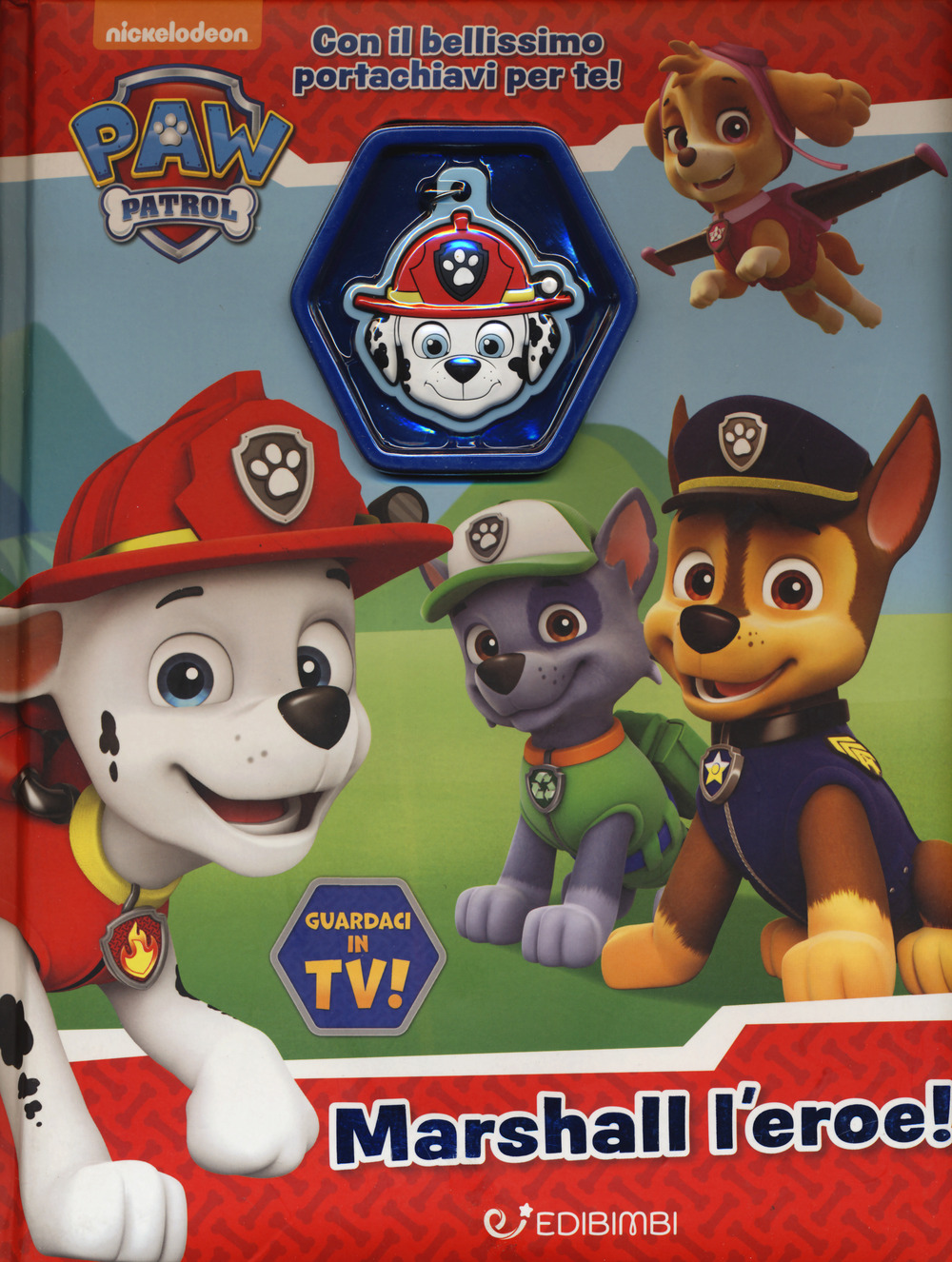 Marshall l'eroe! Paw Patrol. Charm book