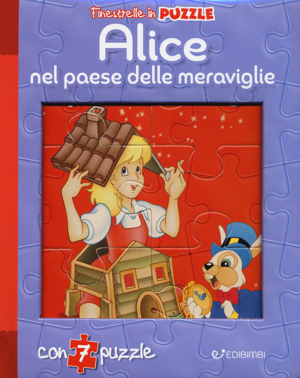 Alice nel paese delle meraviglie. Finestrelle in puzzle