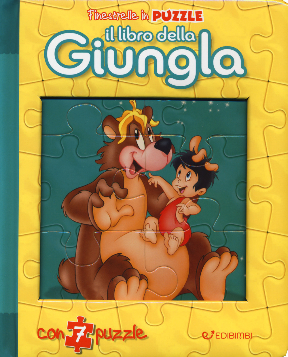 Il libro della giungla. Finestrelle in puzzle