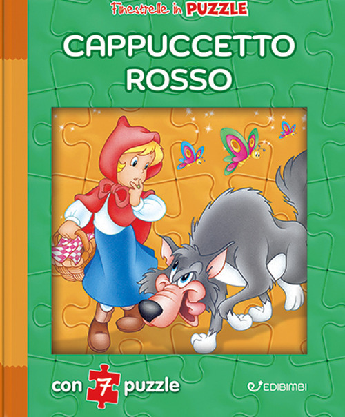 Cappuccetto Rosso. Finestrelle in puzzle