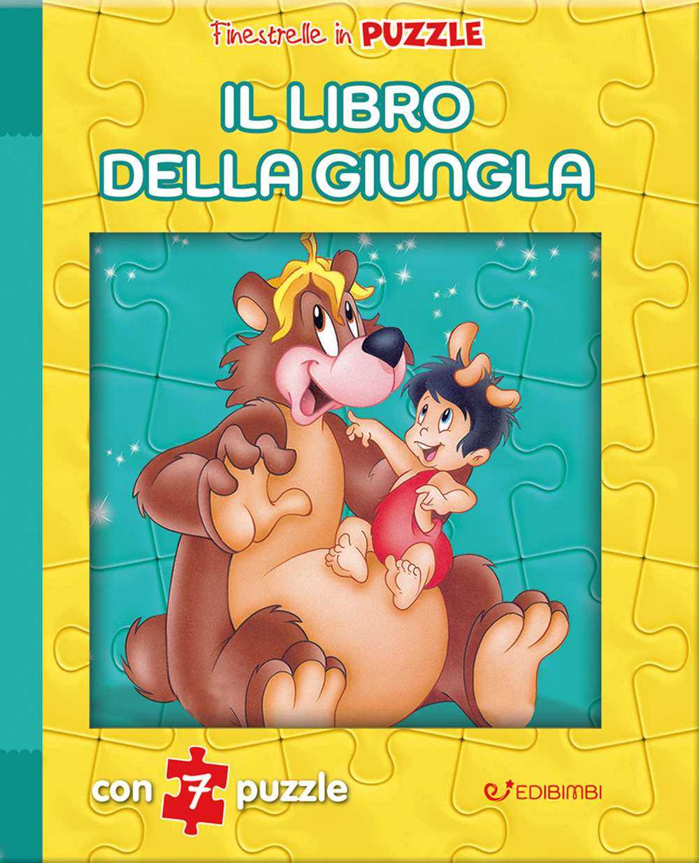 Il libro della giungla. Finestrelle in puzzle
