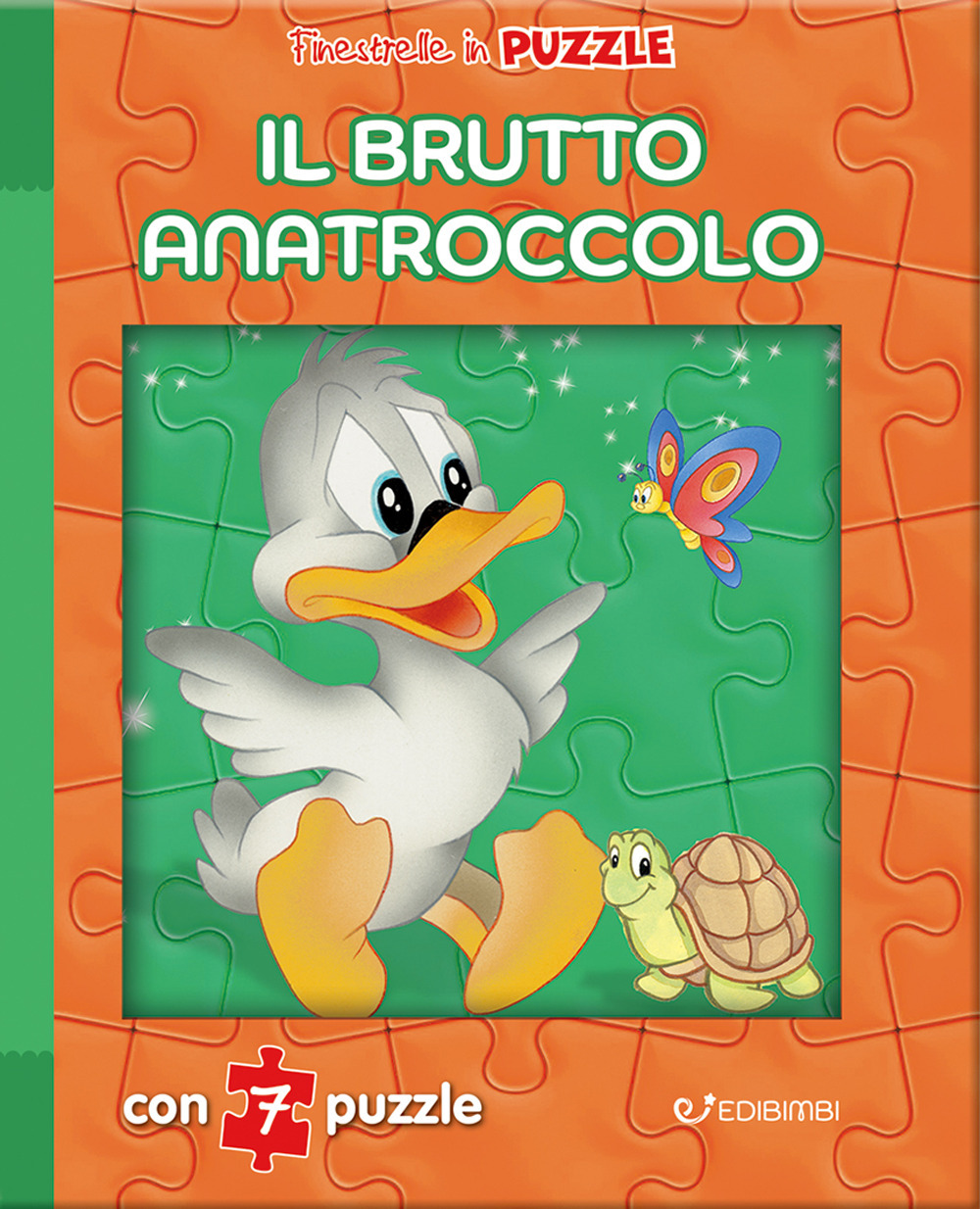 Il brutto anatroccolo. Finestrelle in puzzle