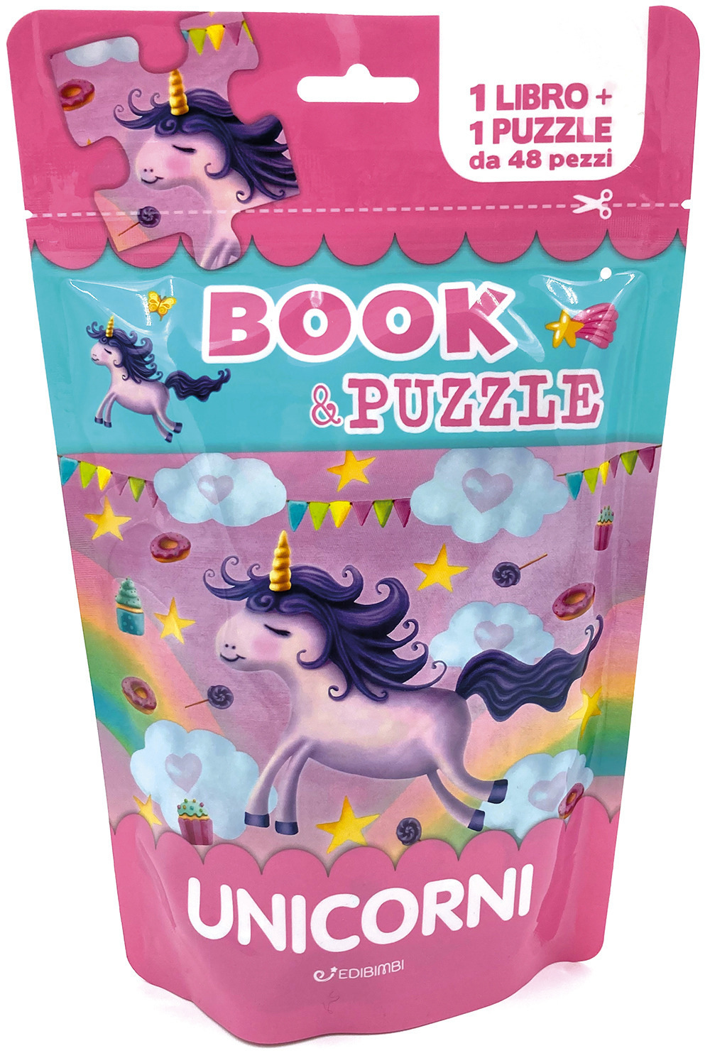 Unicorni. Book&puzzle
