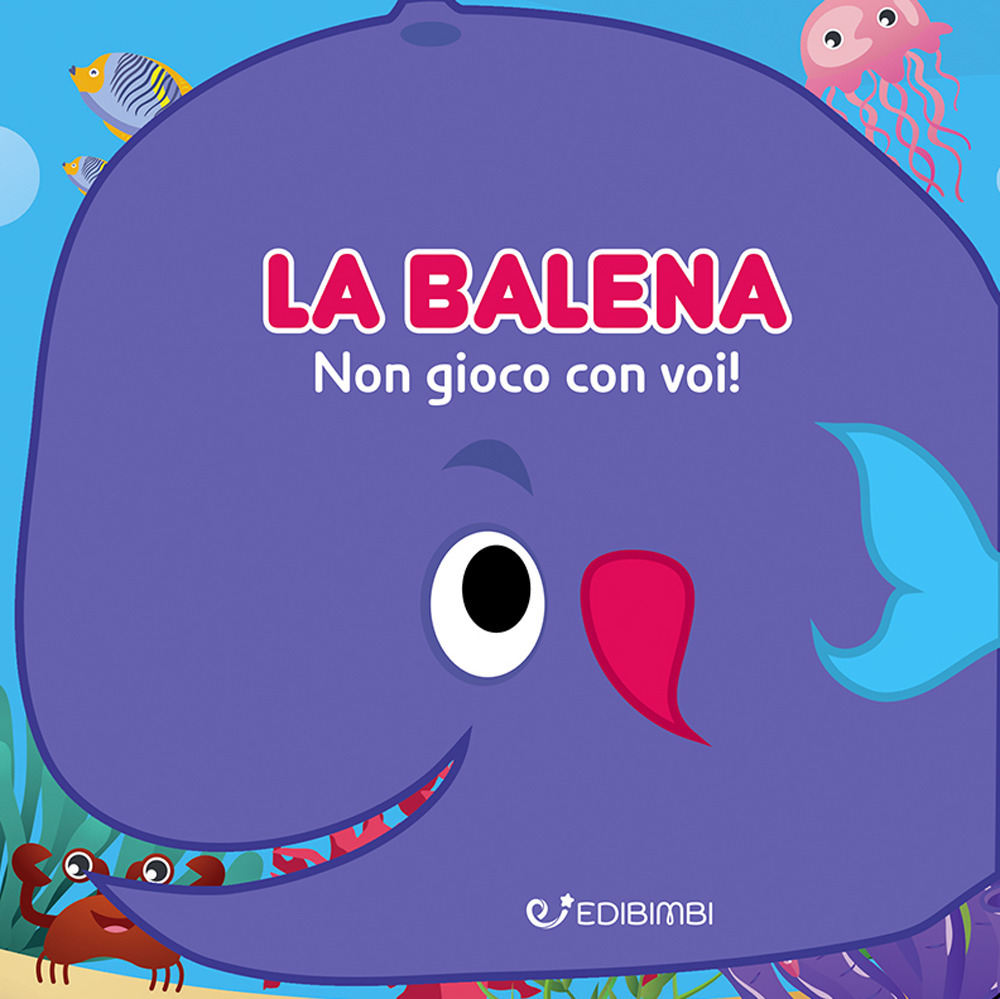 La balena: non gioco con voi! Gli spruzzini
