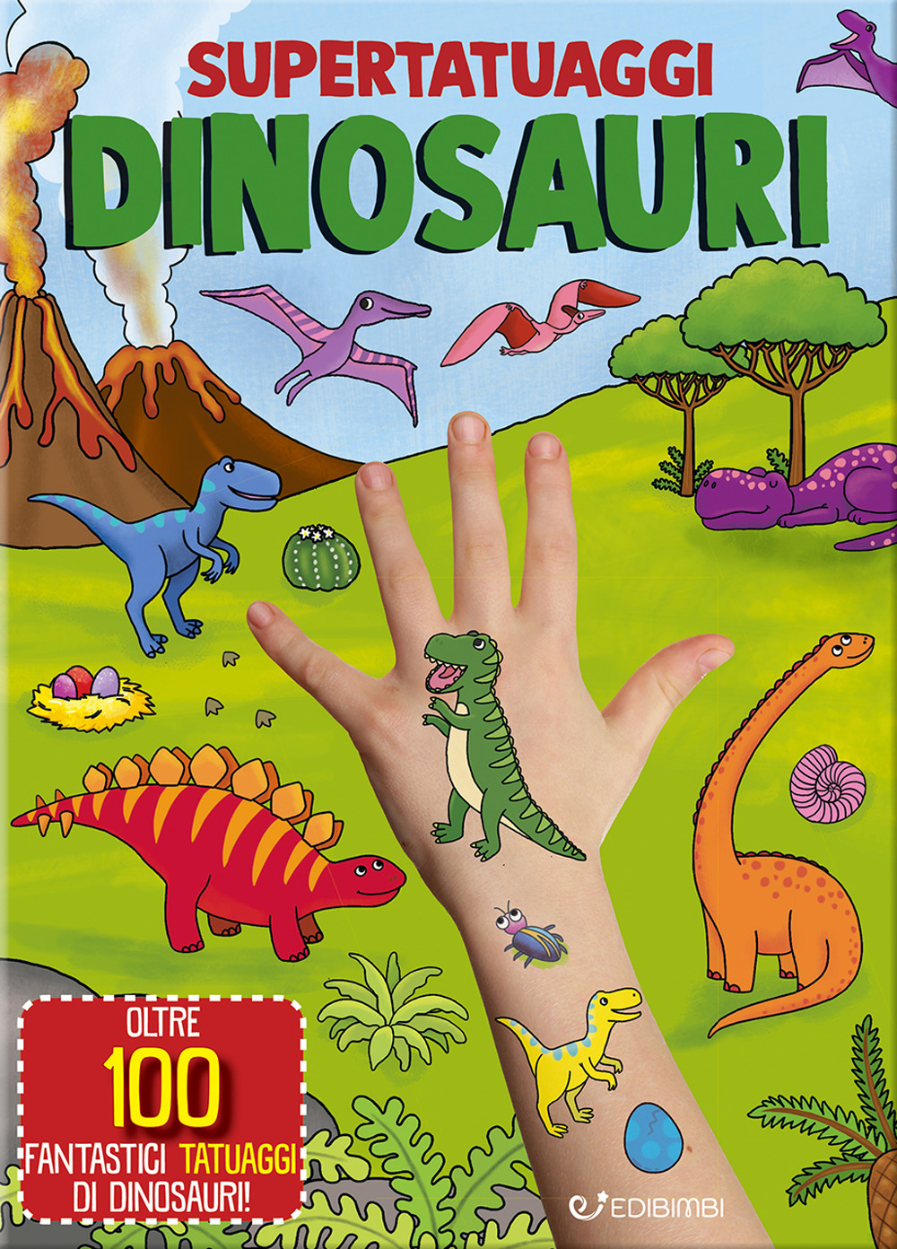 Dinosauri. Super tatuaggi