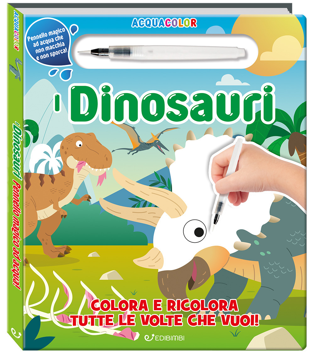 I dinosauri. Acquacolor