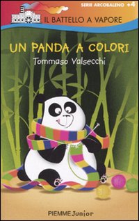 Un panda a colori