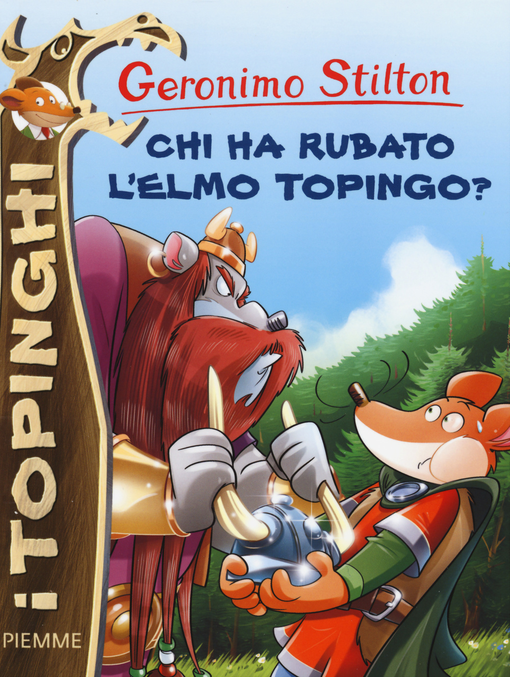 Chi ha rubato l'elmo Topingo?