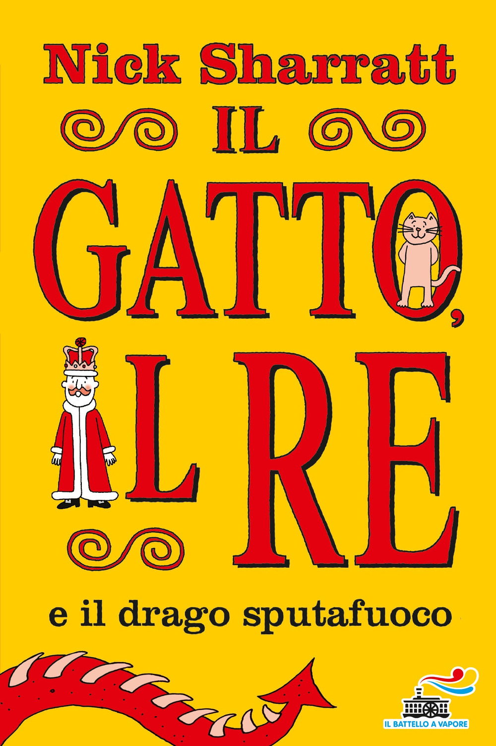 Il gatto e il re e il drago sputafuoco