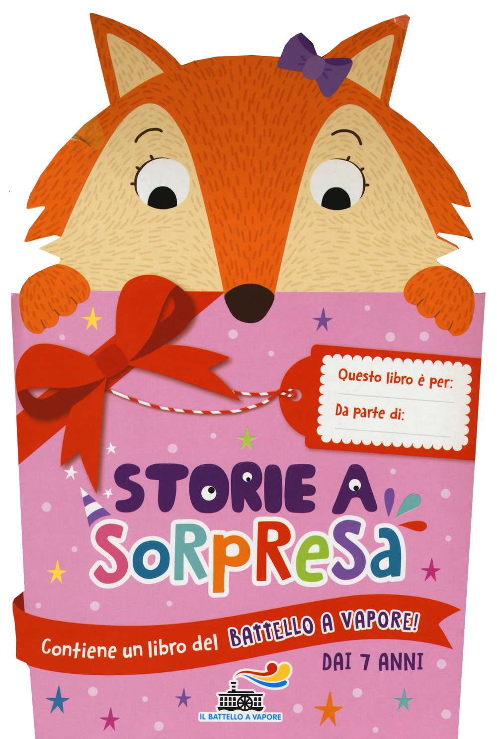 Storie a sorpresa. Contiene un libro Battello a vapore. Rosa. 7 anni