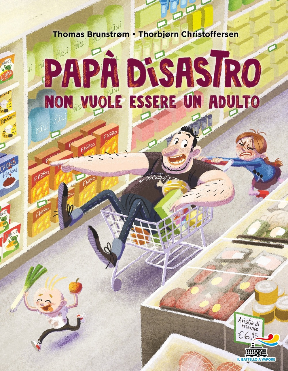 Papà disastro non vuole essere un adulto