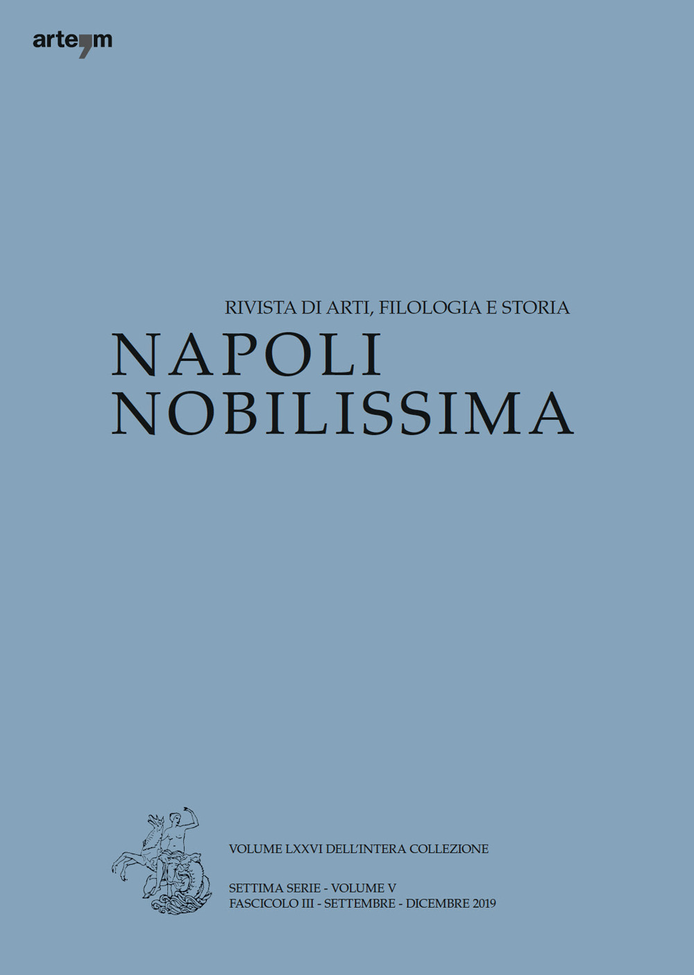 Napoli nobilissima. Rivista di arti, filologia e storia. Settima serie. Vol. 5/3: Settembre-dicembre