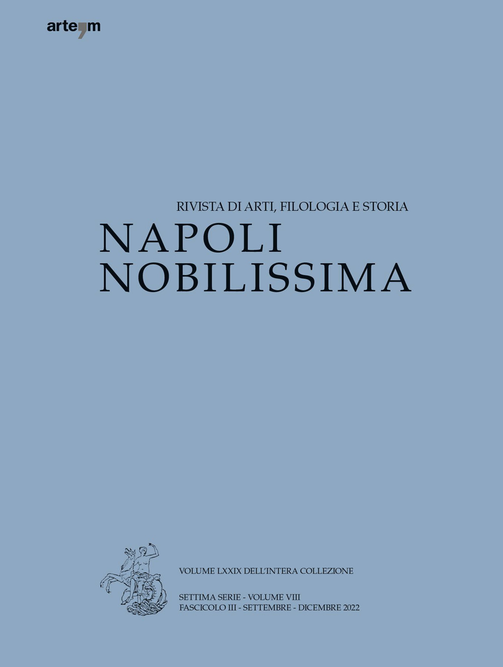 Napoli nobilissima. Rivista di arti, filologia e storia. Settima serie. Vol. 8/3: Settembre-dicembre