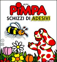 Pimpa schizzi di adesivi. Con adesivi