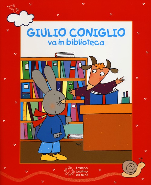 Giulio Coniglio va in biblioteca