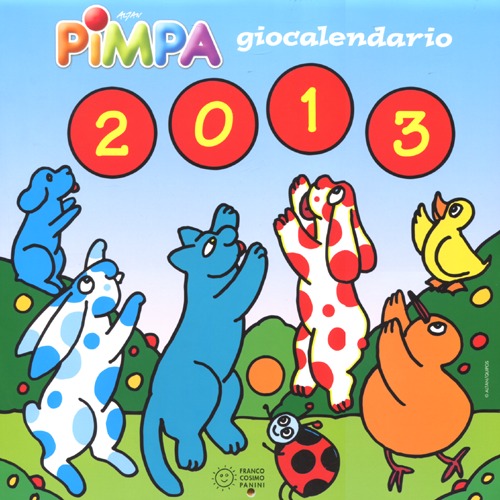 Pimpa 2013. Giocalendario. Con adesivi
