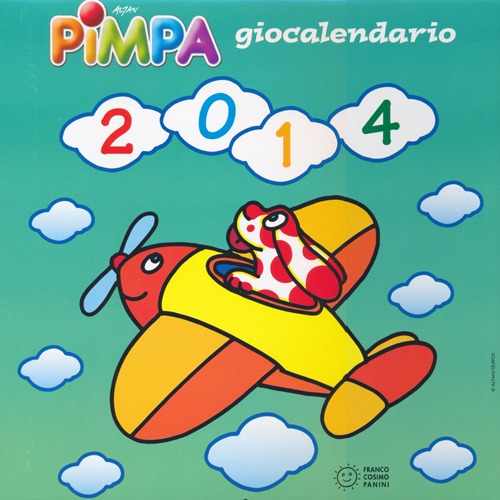 Pimpa 2014. Giocalendario. Con adesivi