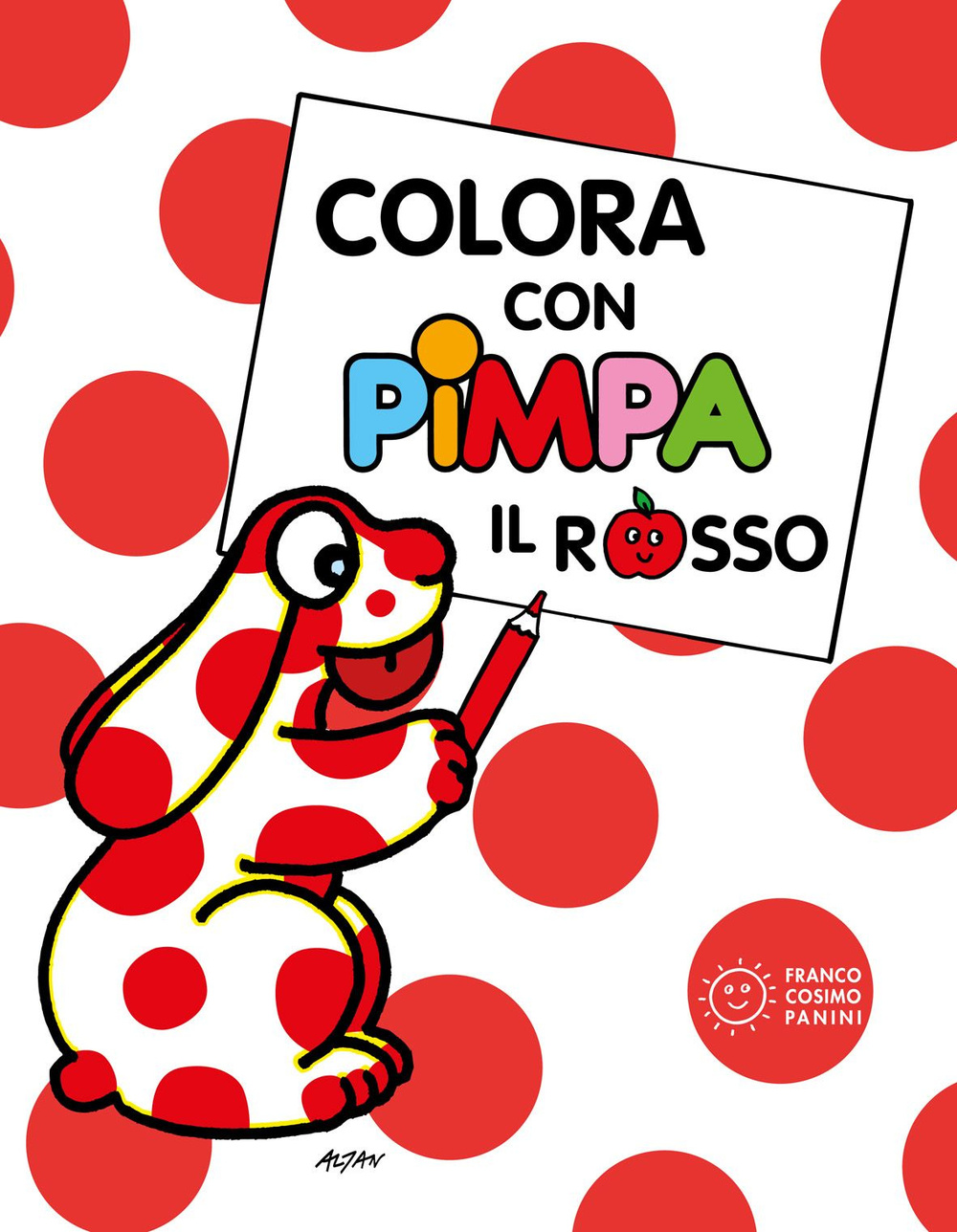Colora con Pimpa. Il rosso