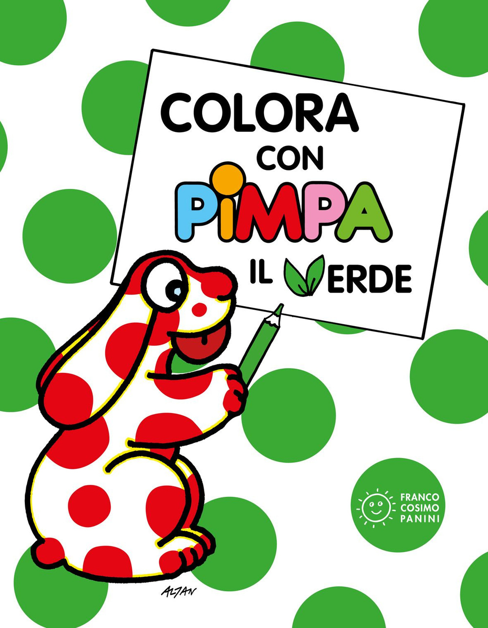 Colora con Pimpa. Il verde