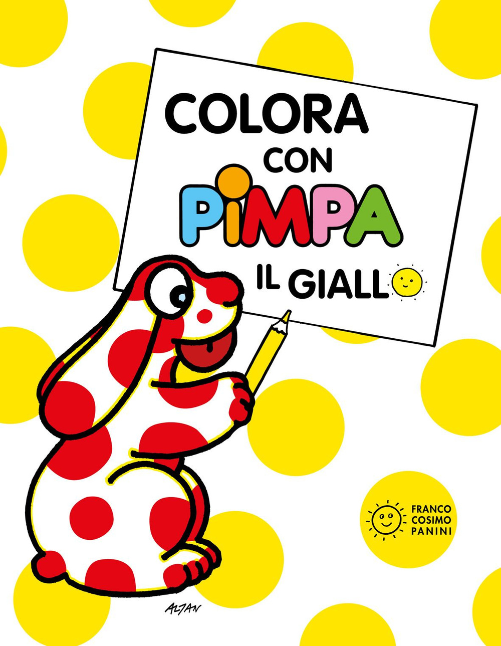 Colora con Pimpa. Il giallo