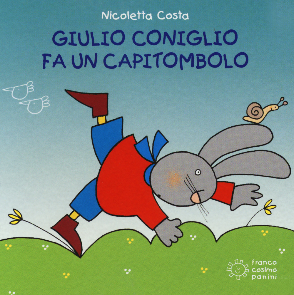 Giulio Coniglio fa un capitombolo