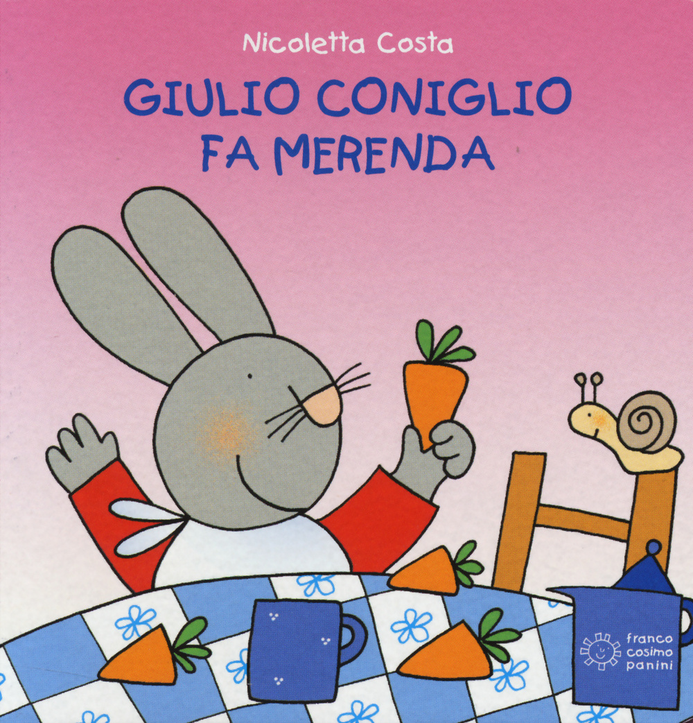 Giulio Coniglio fa merenda