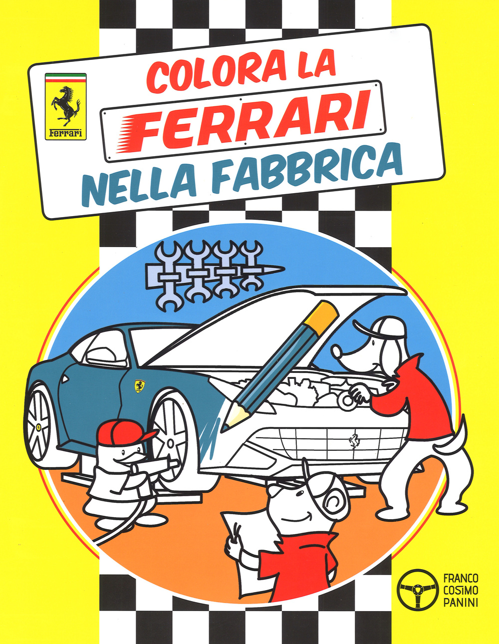 Colora la Ferrari nella fabbrica