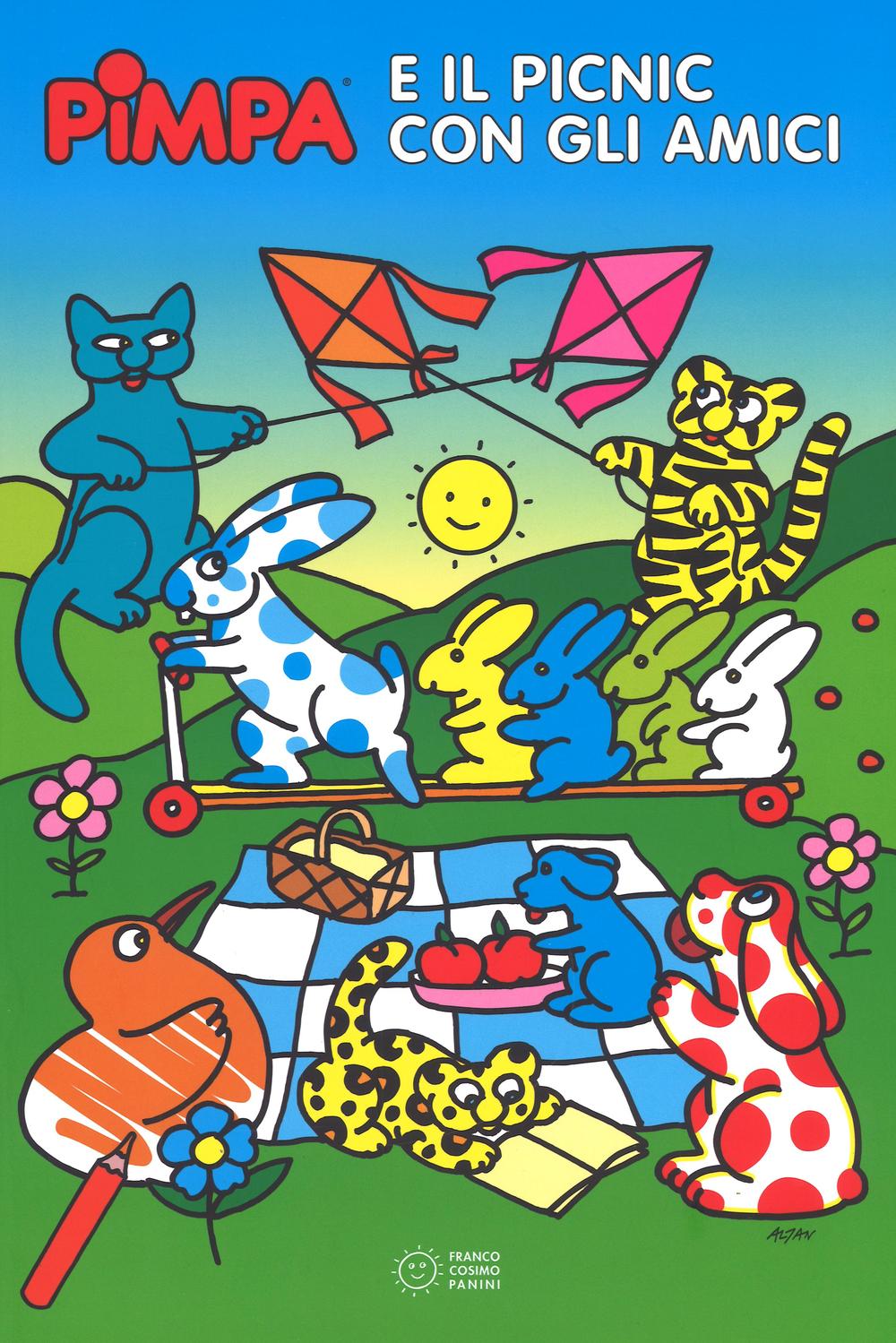 Pimpa e il picnic con gli amici