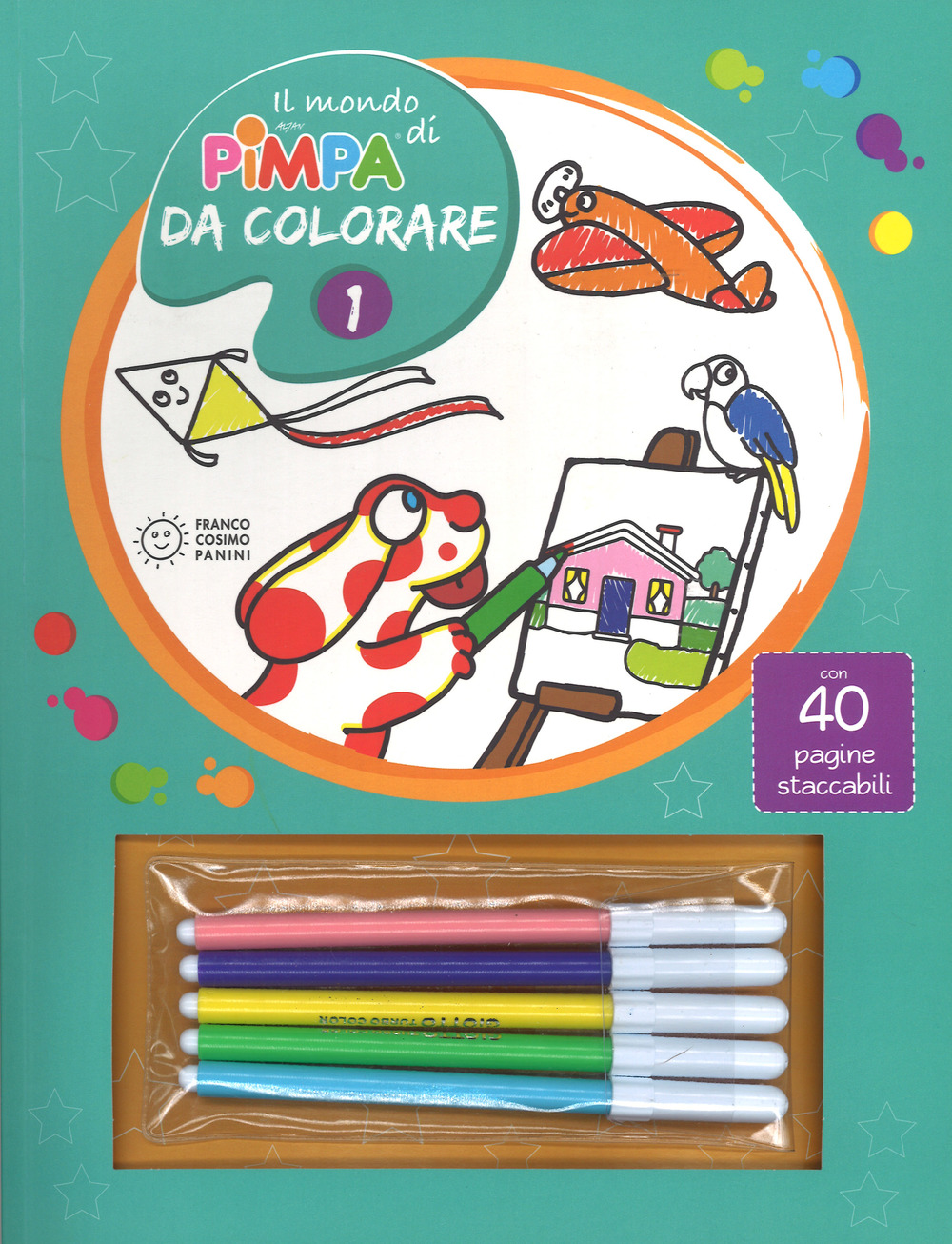 Il mondo di Pimpa da colorare. Vol. 1