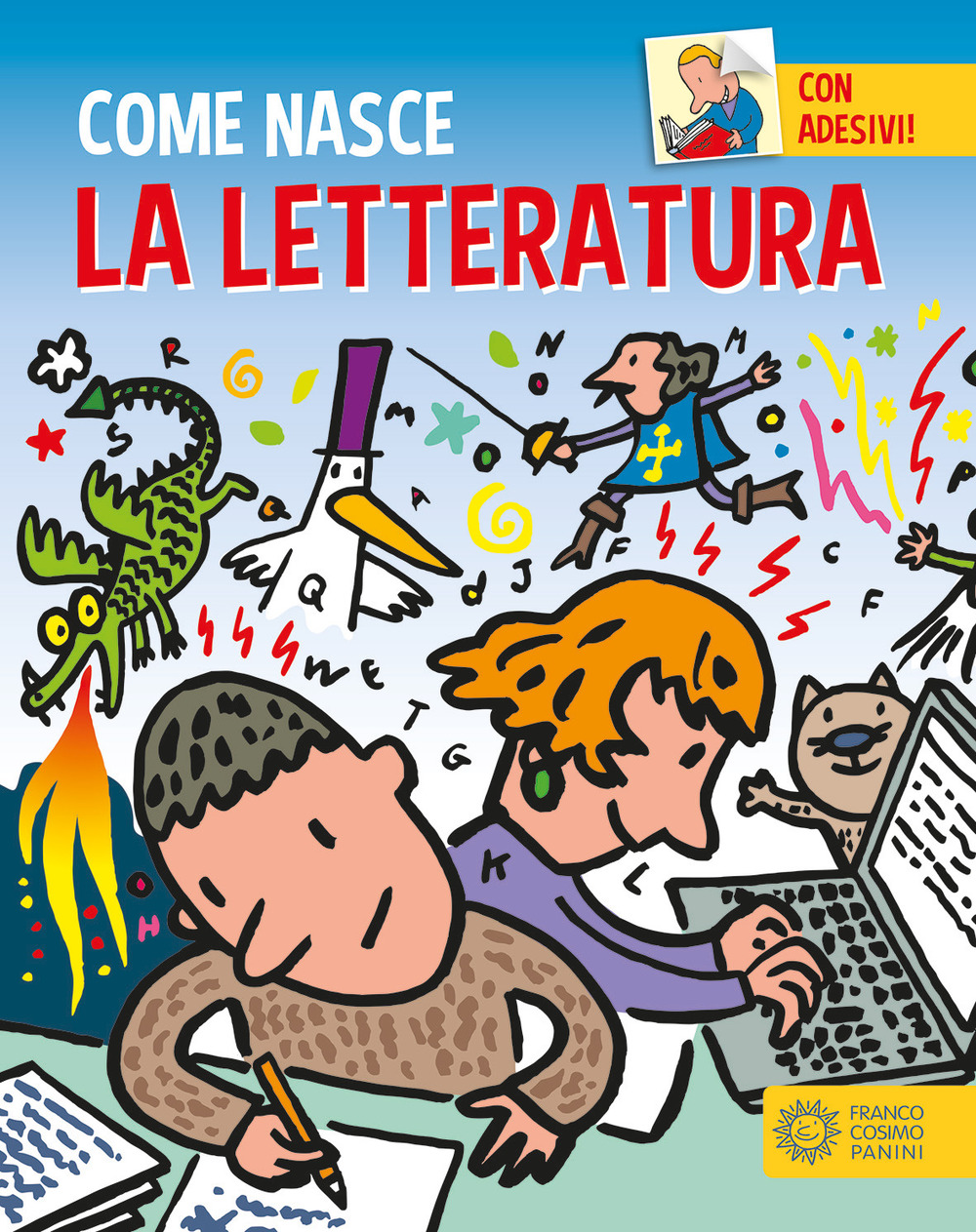 La letteratura. Con adesivi