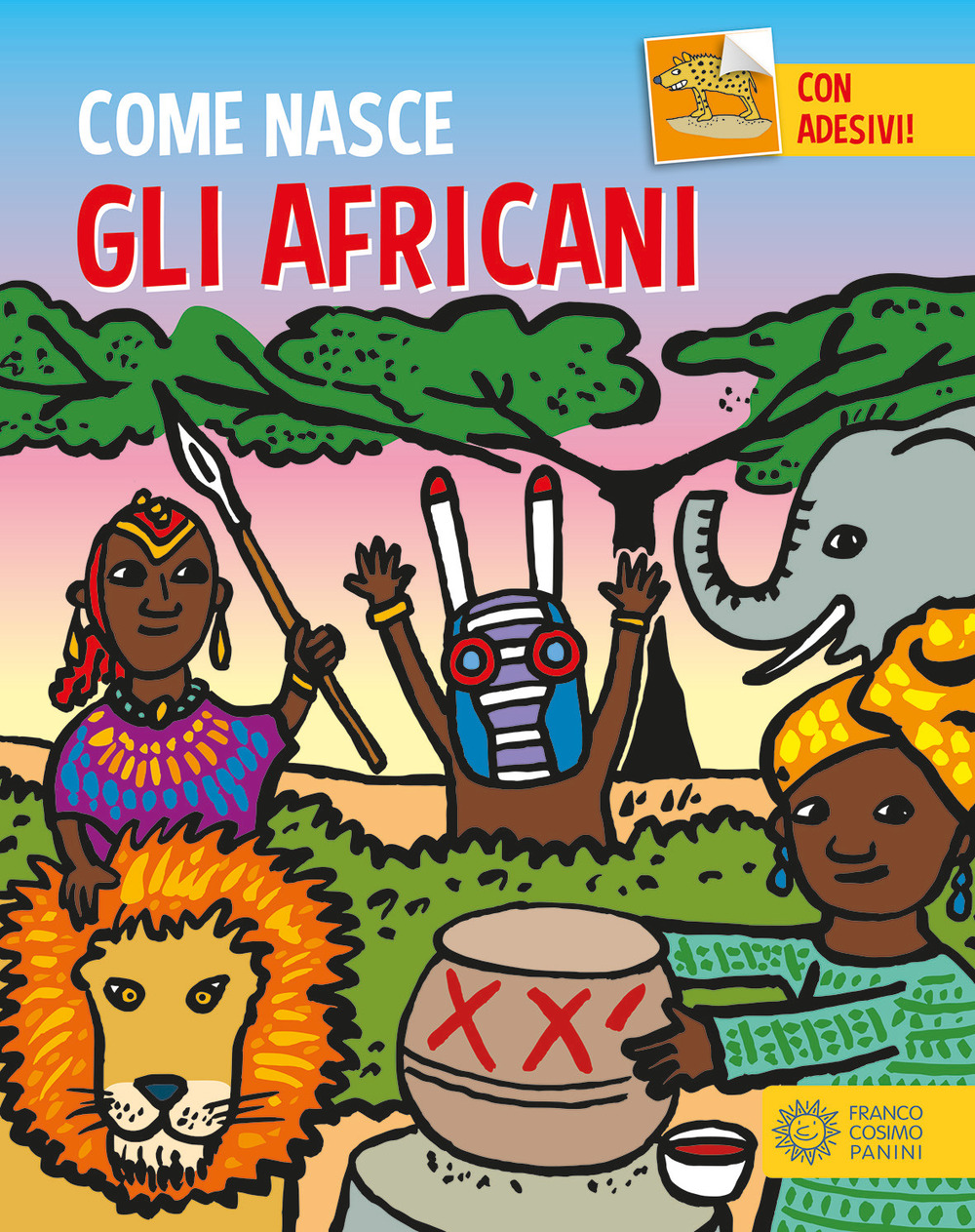 Gli africani. Con adesivi