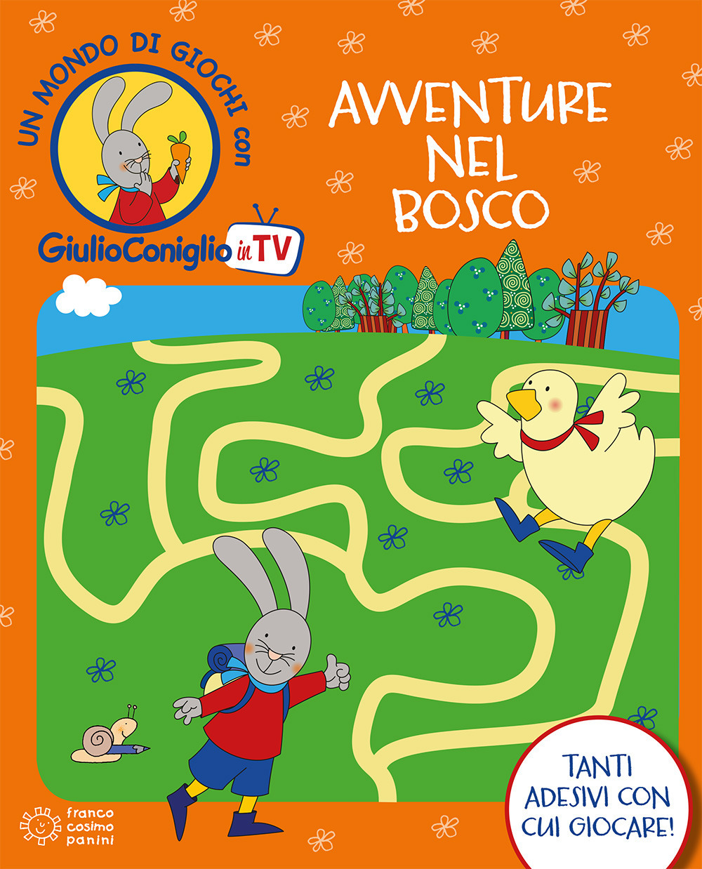 Avventure nel bosco. Con adesivi