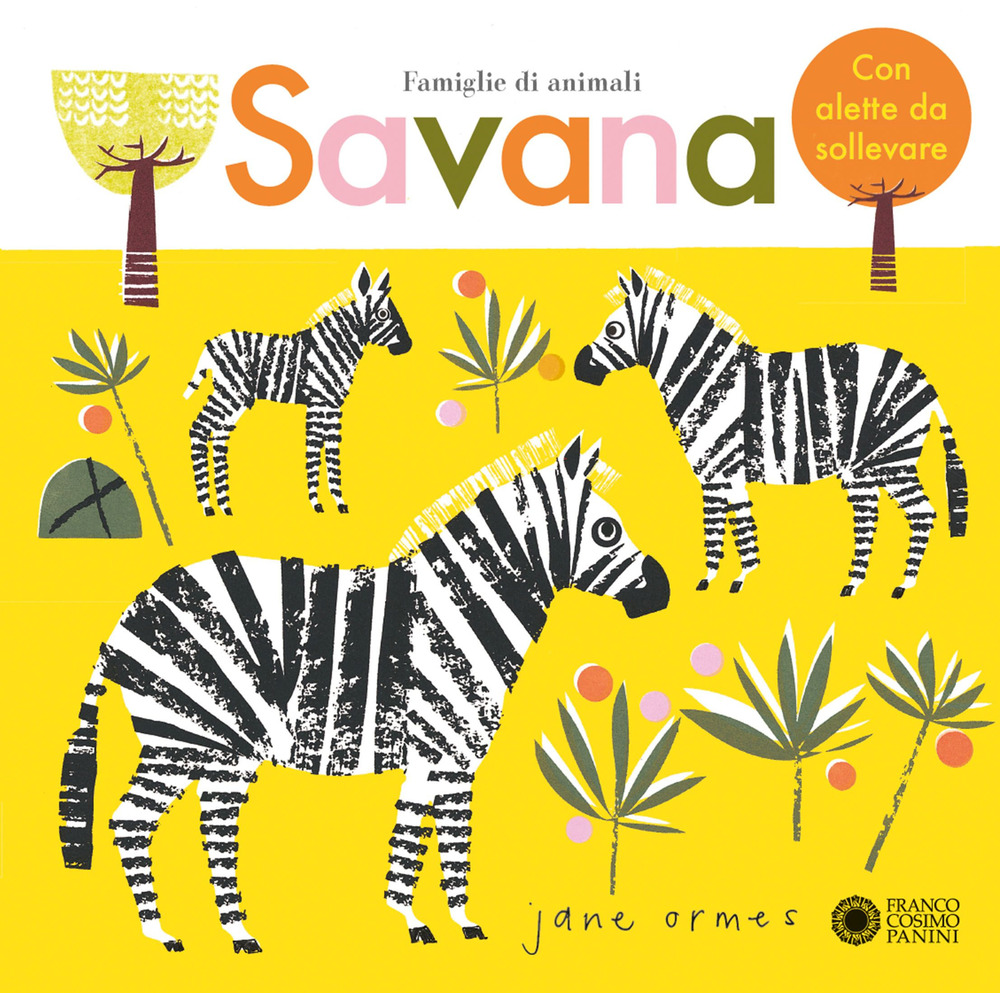 Savana. Famiglie di animali