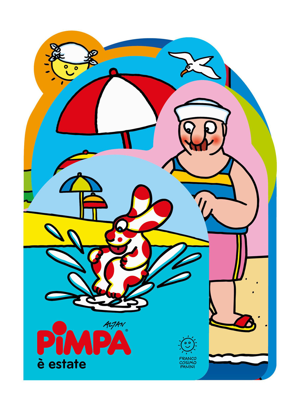 Pimpa è estate. Sagomati