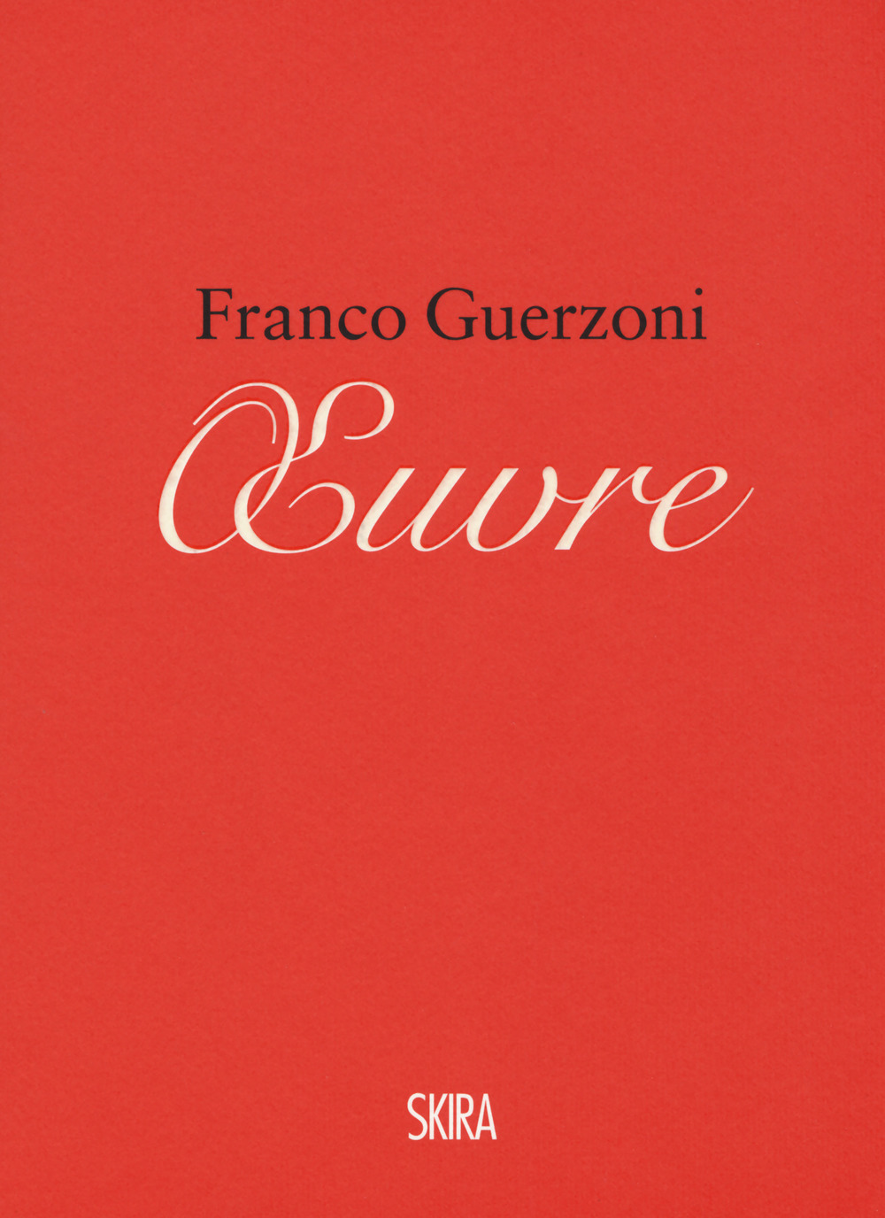 Franco Guerzoni. Oeuvre. Appunti per un manuale di pittura-Franco Guerzoni. Oeuvre. Notes for a painting manual