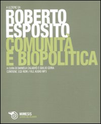 Comunità e biopolitica file audio formato MP3
