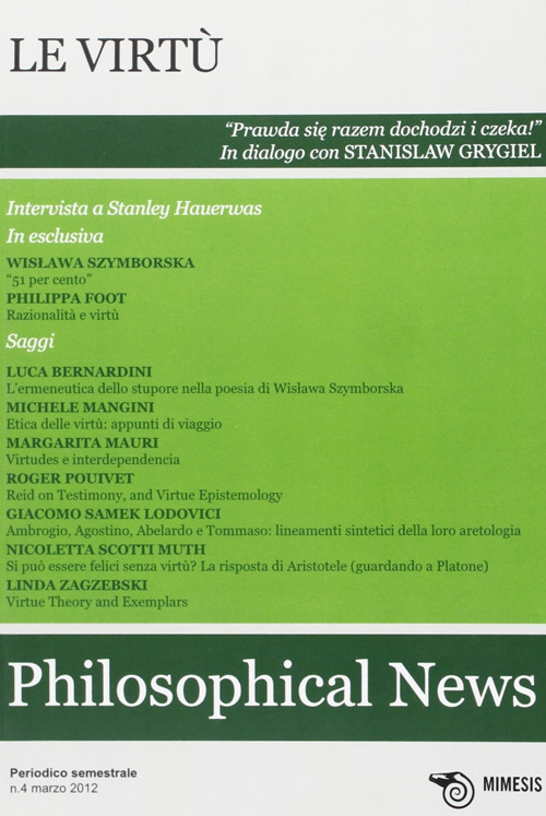 Philosophical news. Vol. 4