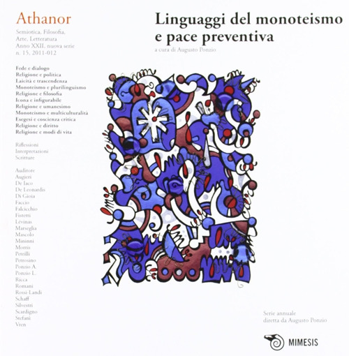 Athanor. Vol. 15: Linguaggi del monoteismo e pace preventiva
