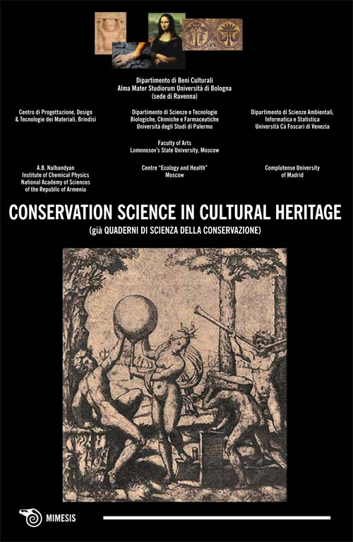 Conservation science in cultural heritage (già Quaderni di scienza della conservazione). Vol. 12