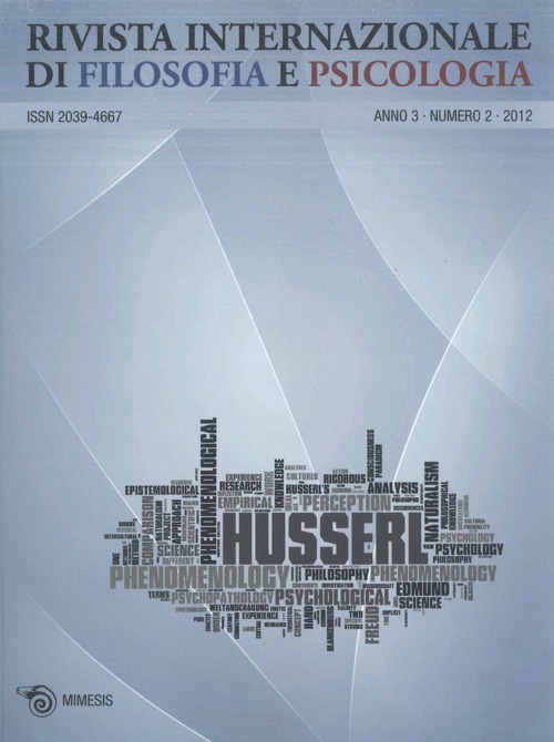 Rivista internazionale di filosofia e psicologia. Vol. 2