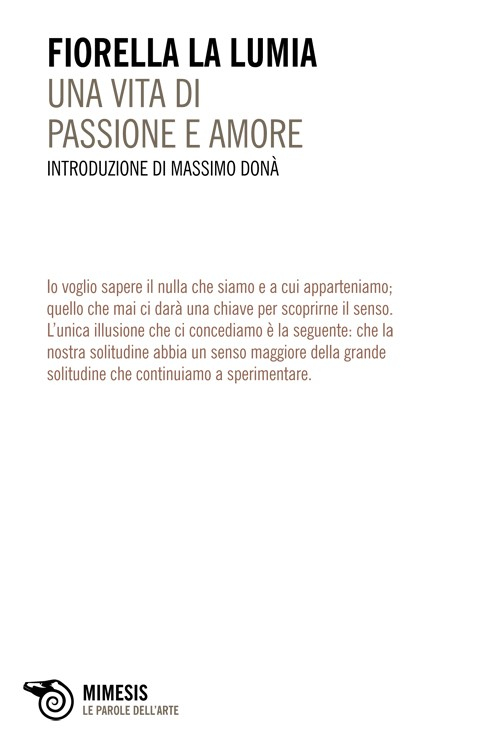 Una vita di passione e di amore