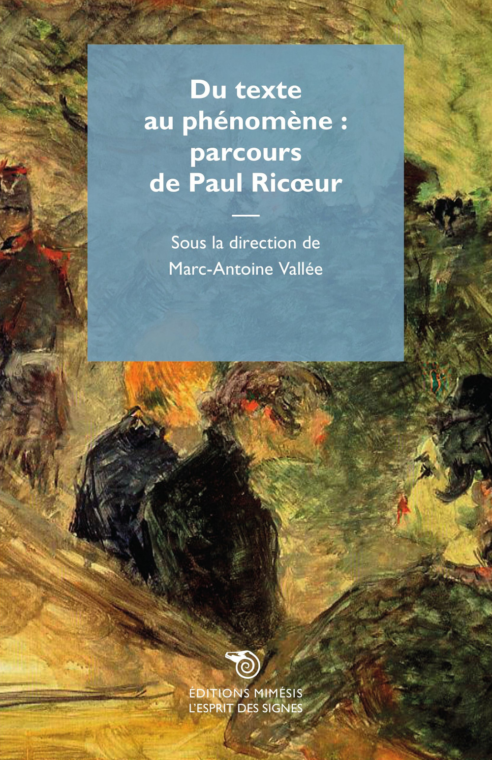 Du texte au phénomène: parcours de Paul Ricoeur