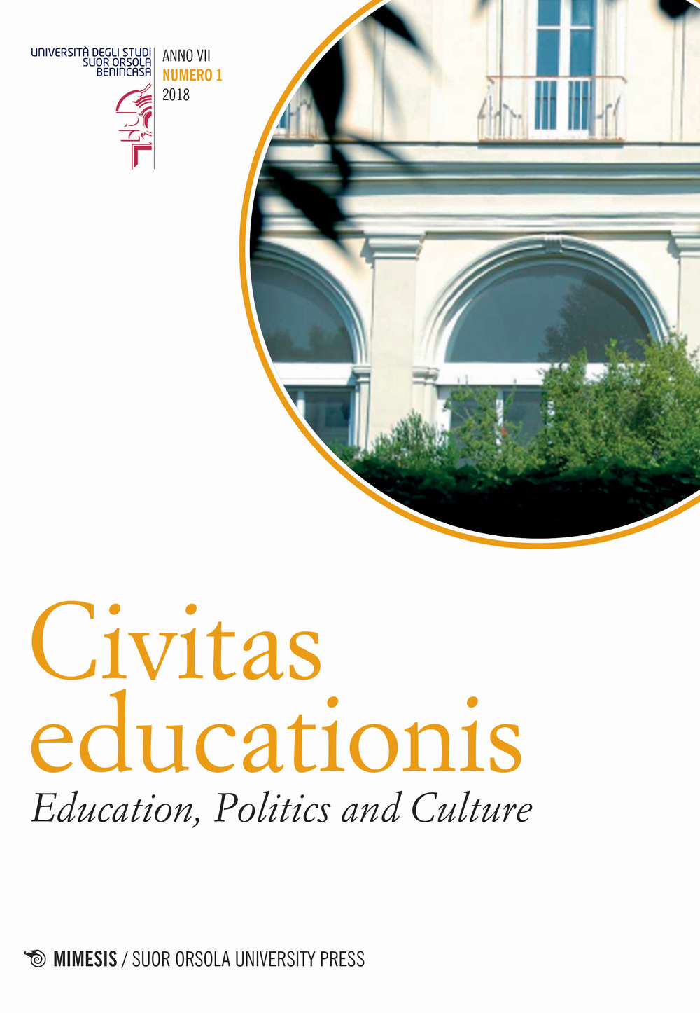 Civitas educationis. Education, politics and culture. Vol. 1