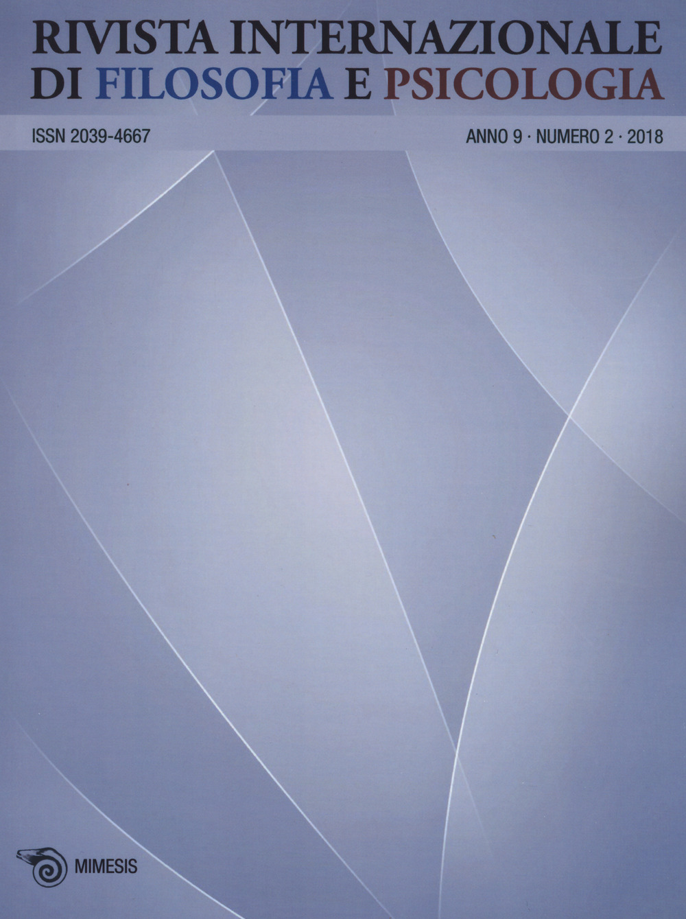 Rivista internazionale di filosofia e psicologia. Vol. 2