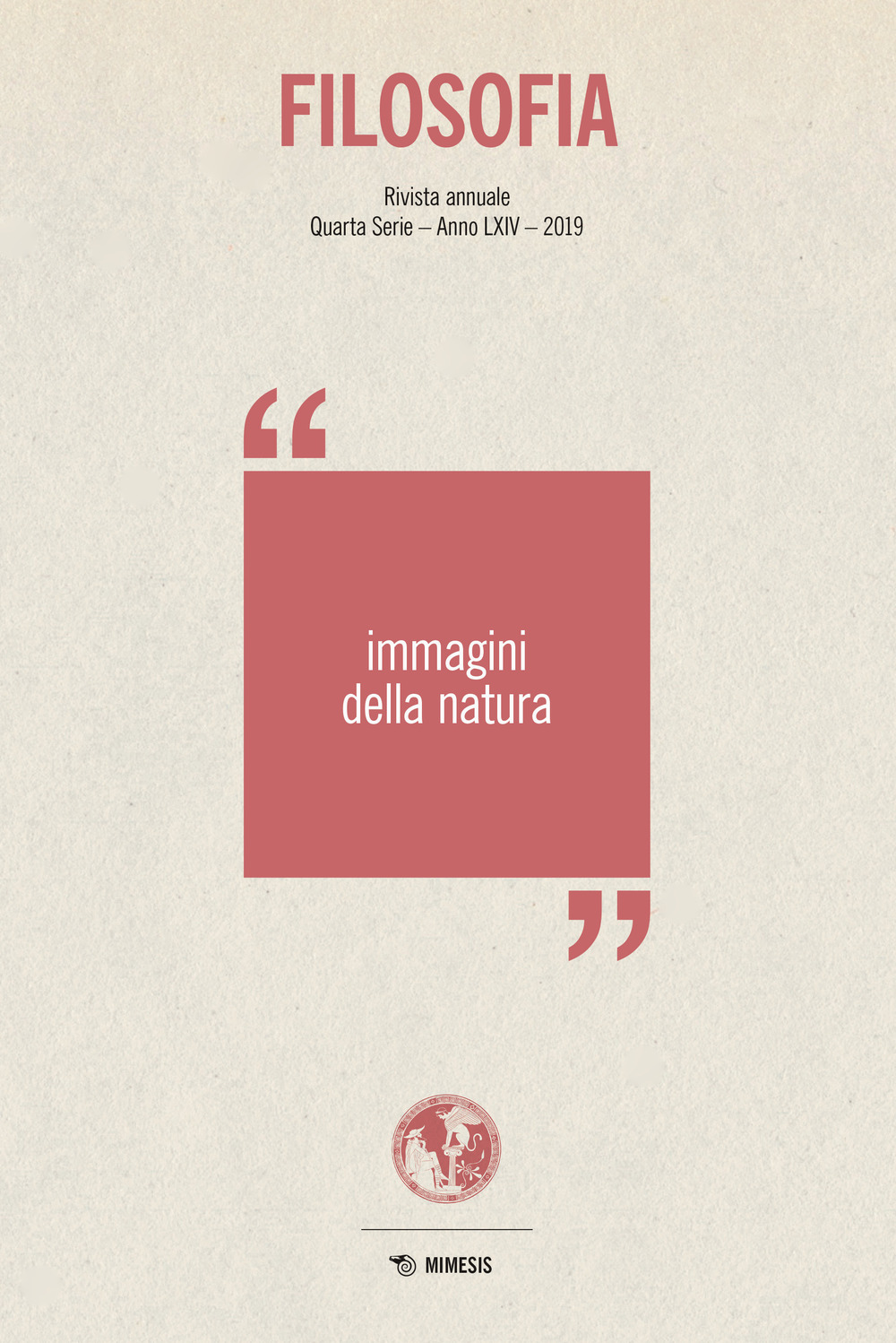 Filosofia. Immagini della natura