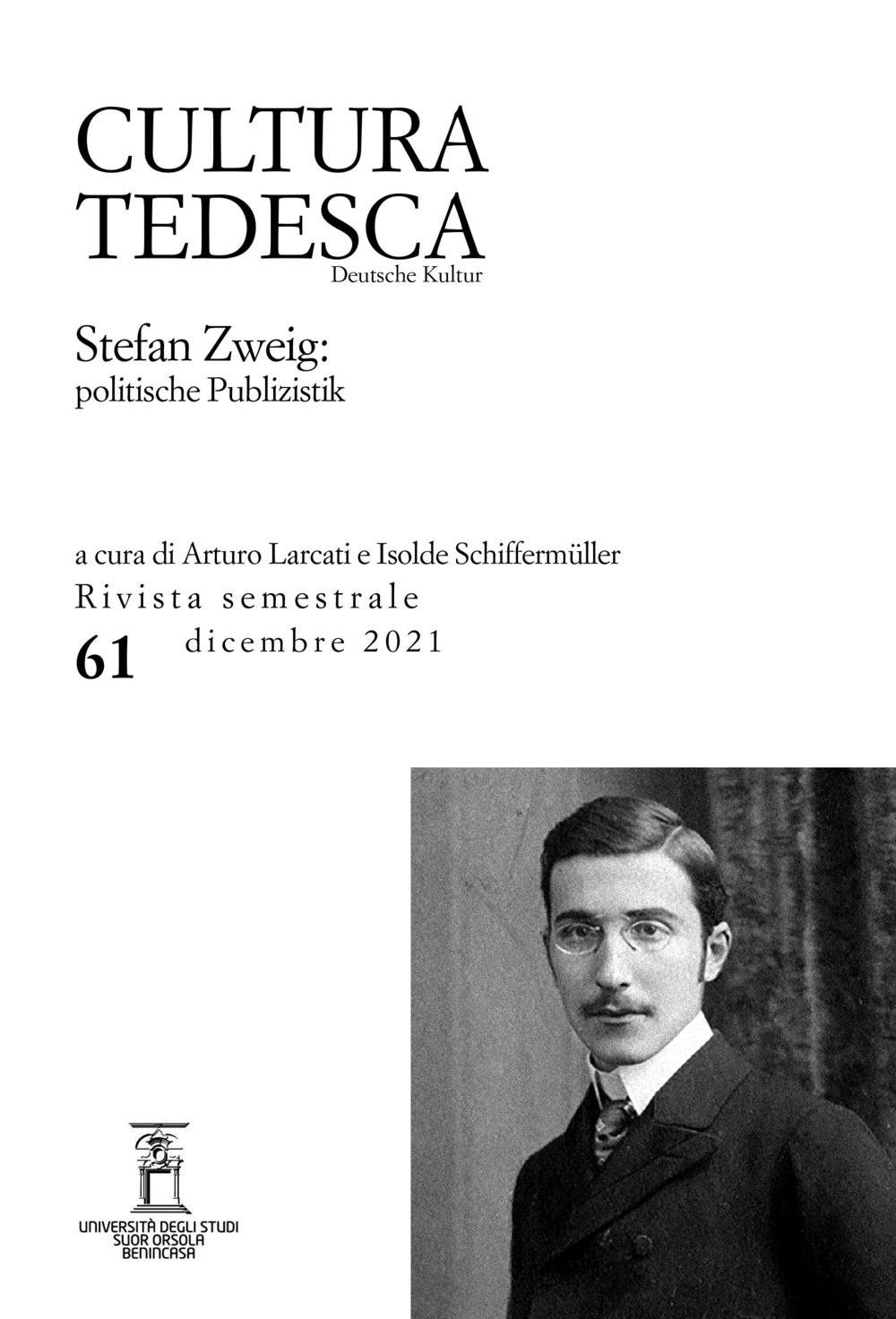 Cultura tedesca. Vol. 61: Stefan Zweig