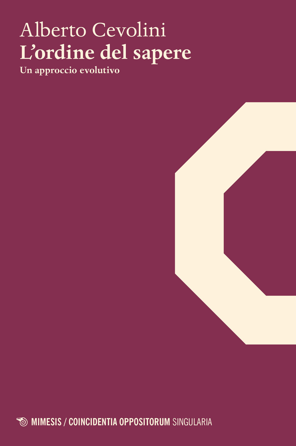 L'ordine del sapere. Un approccio evolutivo