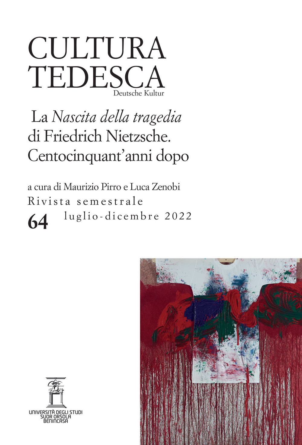 Cultura tedesca. Vol. 64: La Nascita della tragedia di Friedrich Nietzsche. Centocinquant'anni dopo