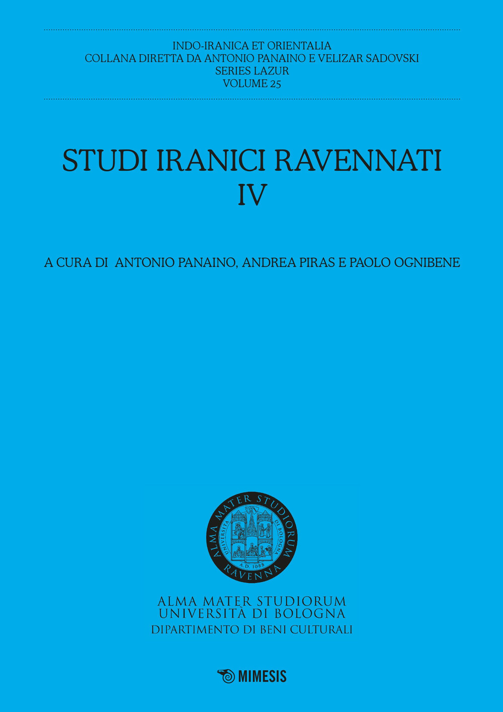 Studi iranici ravennati. Vol. 4